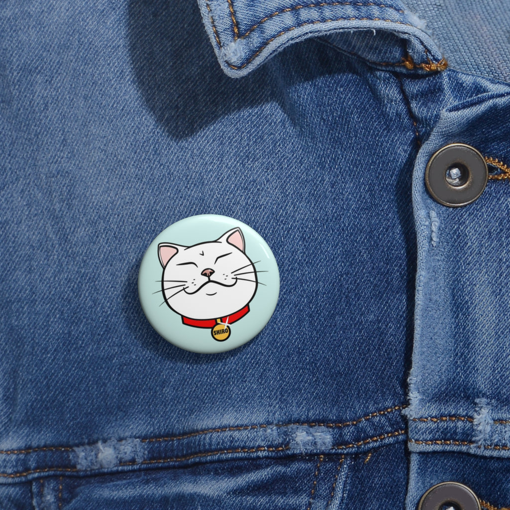 SHIRO Face Pin Button