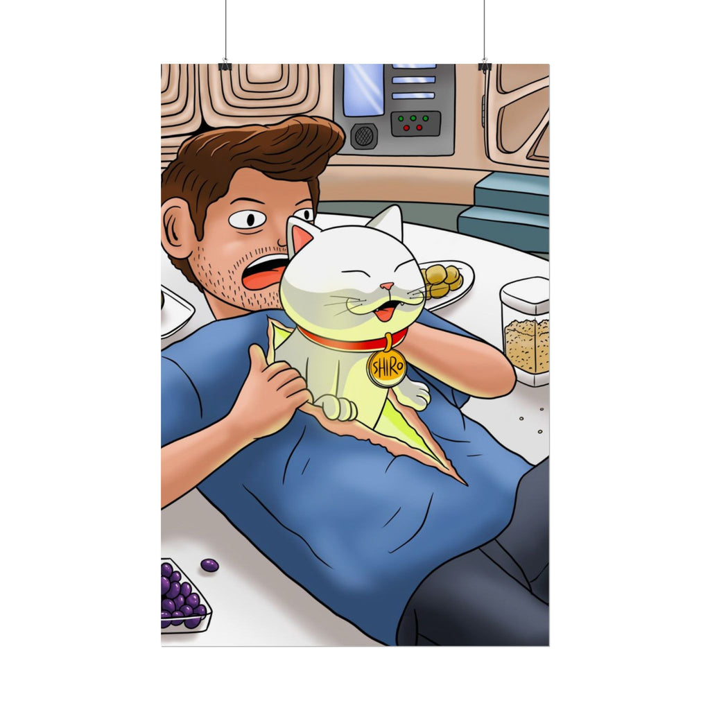 Shiro Chaos Poster – The Legendary “Snack Attack” Scene