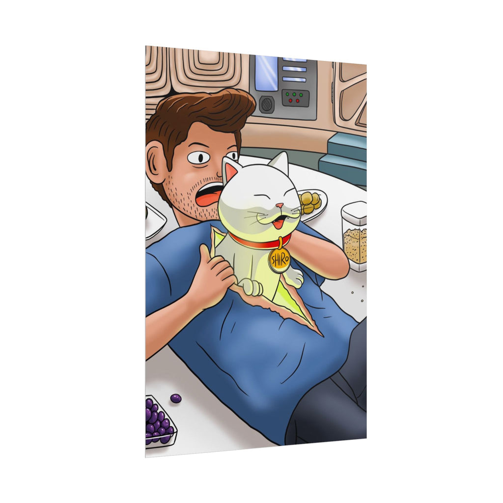Shiro Chaos Poster – The Legendary “Snack Attack” Scene