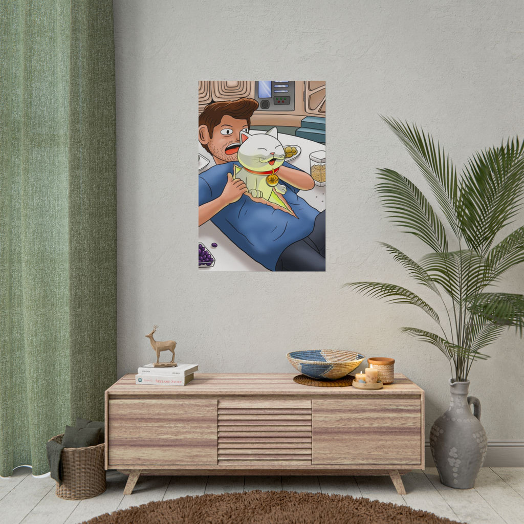 Shiro Chaos Poster – The Legendary “Snack Attack” Scene